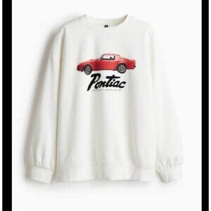Rare GM/GENERAL MOTORS Authentic PONTIAC FIREBIRD Women's SWEATSHIRT L/Large NWT